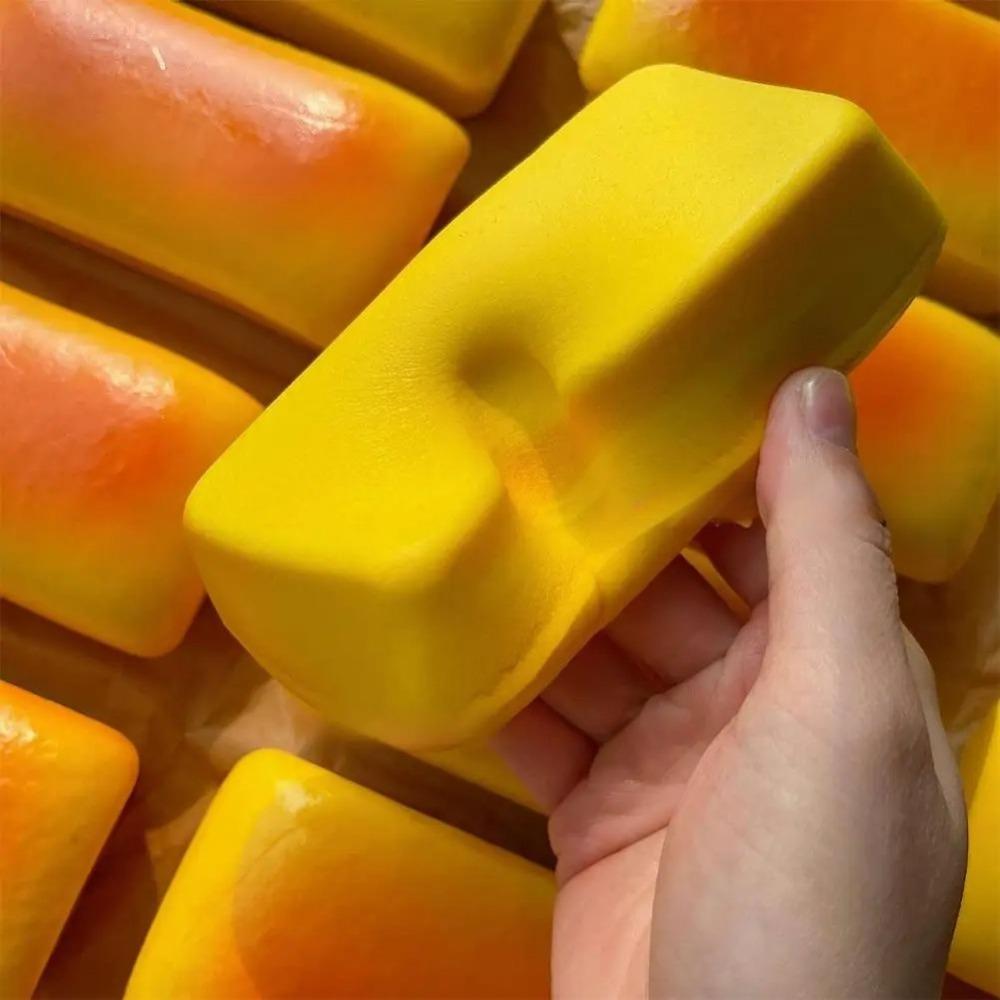 Squishy Simulated Long Bread Squeeze Toy Stress Relief Slow Rising Sensory Fidget for Anxiety ADHD Autism Gift for Kids Adults
