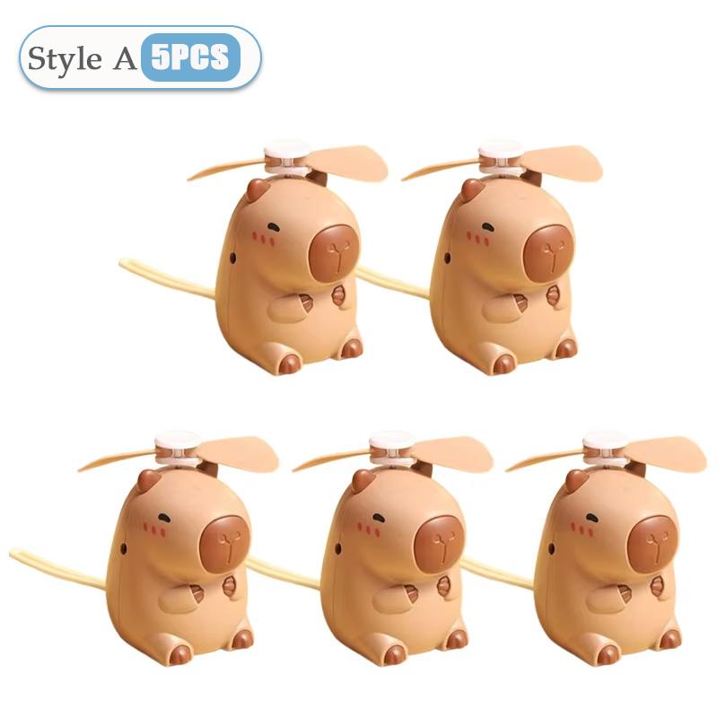 Create Cute Desktop Indoor Small Fan Hot Selling Cartoon New Practical Usb Rechargeable Handheld Fan Cool Office Gift Fan