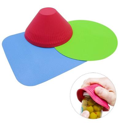 3Pcs Multipurpose Home Silicone Jar Opener Pot Holder Anti-Skid Bottle Grip