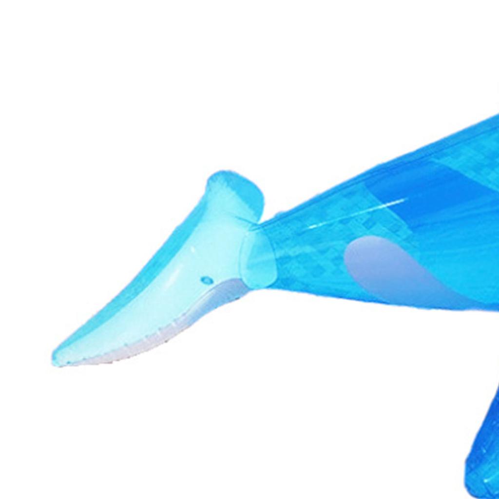 Inflatable Pool Float for Adult Cute Large Whale Shape Ride On Inflatable Swimming Pool Float for Swimming Floating