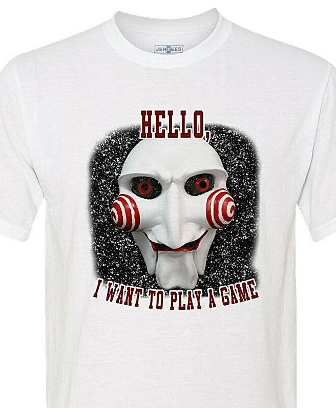 Saw - Jigsaw - Hello, I Want to Play A Game - Trending on Ebay! XXL