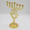 62KD Stylish & Exquisites Hanukkah Candlestick 7Branch Fit All Standard Artistic Holder for Table Centerpiece