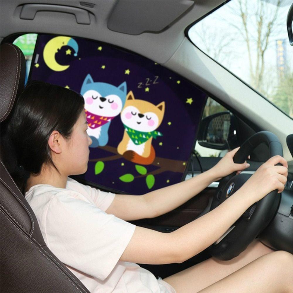 

New Cute Side Window Baby Kids Car Sun Shade Cover Car Styling UV Protect