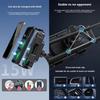 Stable Three Prong Hook Car Phone Holders Electric Rotation 15W Wireless Charging Metal Frame Designs for Road Trips