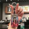 TPU Car Key Case Cover For Toyota Corolla Hybrid 2021 Rav4 Land Cruiser Prado Camry Highlander Prius C-HR Keychain Accessories