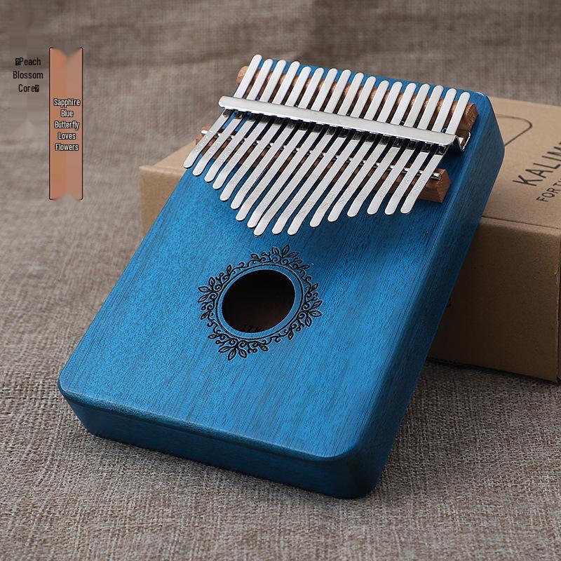 17-Key Beginner Kalimba Thumb Piano - Portable Musical Instrument