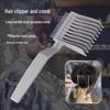 Men's Hair Clipper Comb for Barber Fade - Long Handle Haircut & Styling Comb