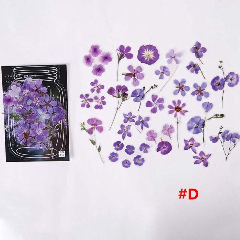 

Материал наклейки Наклейки DIY Свежие растения Наклейка Пакет Ручной дневник учета ПЭТ 9.5*14cm