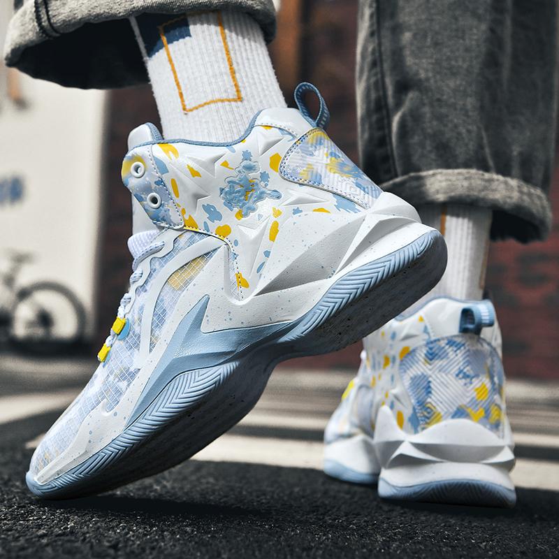 Basketball Shoes Professional Men Athletic Cushioned Brand Sports Shoes High-Quality Sneaker Unisex Street Basketball Boots