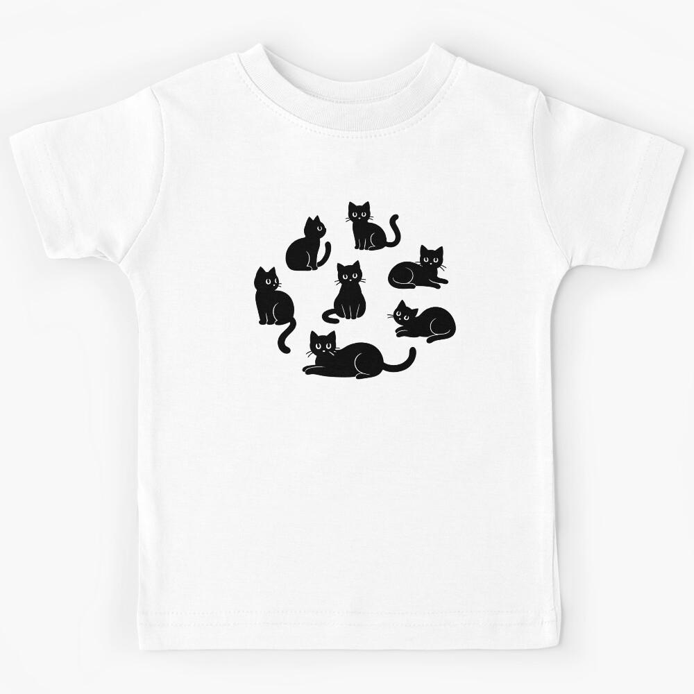 Black Cats Kids T-Shirt 160