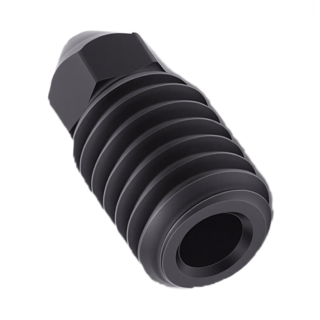 5 Pcs 0.4mm Nozzle Replacement for Bambu Lab P2S 3D Printer Hardened Steel Extruder Nozzle