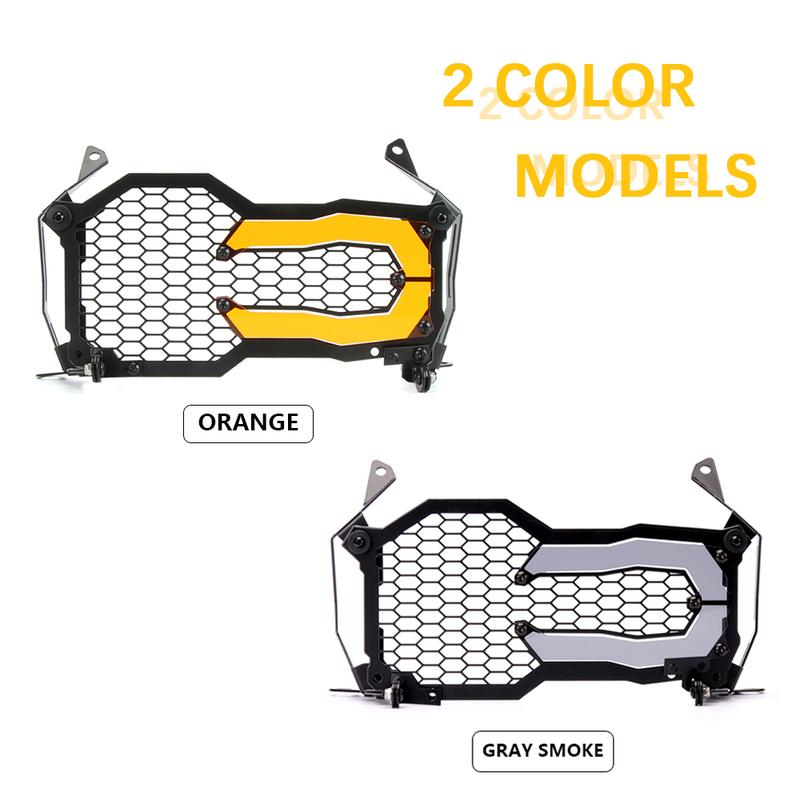 For BMW R1200GS LC ADV 40 Years Edition R 1250 GS Head Lights Grille Guard Cover R1250GS Adventure Flipable Headlight Protector