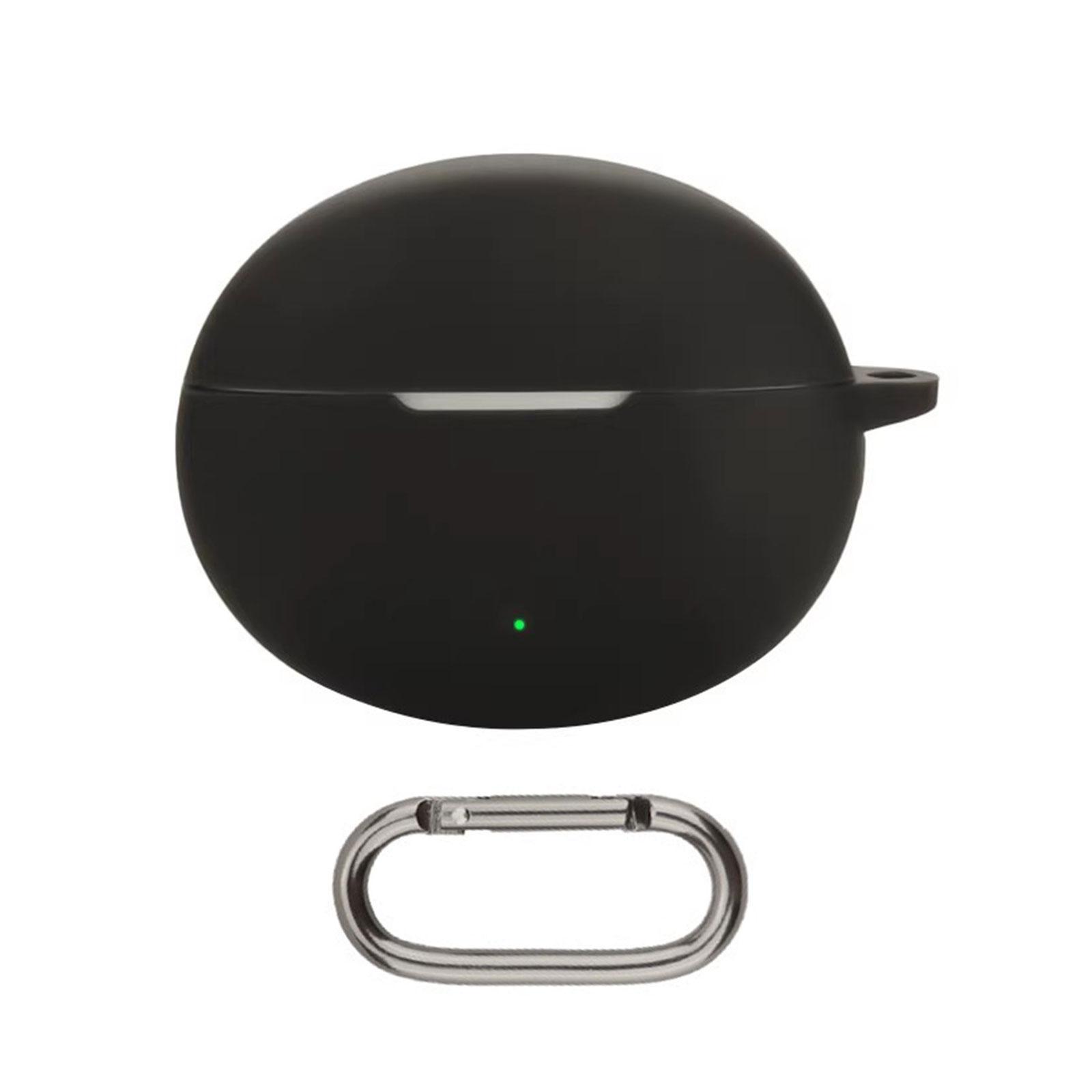 

Чехол для наушников из мягкого силикона, пыле- и водостойкий, защитный, предотвращающий повреждения, для Buds 4 чёрный