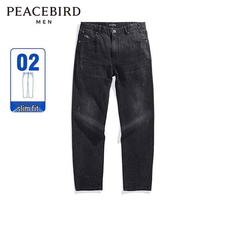 Peacebird Men s American Washed Slim Tapered Jeans 29