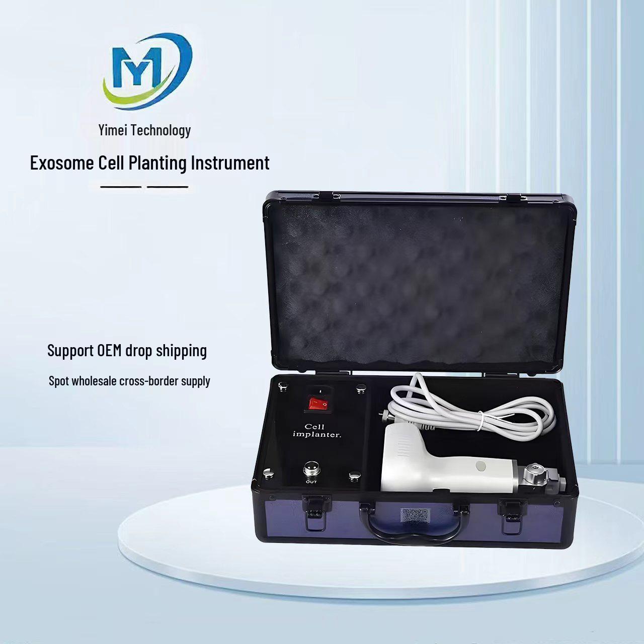 Exosome Freeze-Dried Powder Facial Device Kit for Skin Rejuvenation and Hydration Therapy