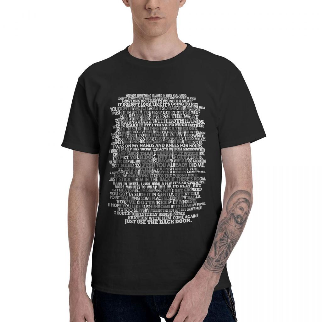 That's What SHE Said T Shirts 100% Cotton Crewneck Male T-Shirt Short Sleeve Oversized Unisex T