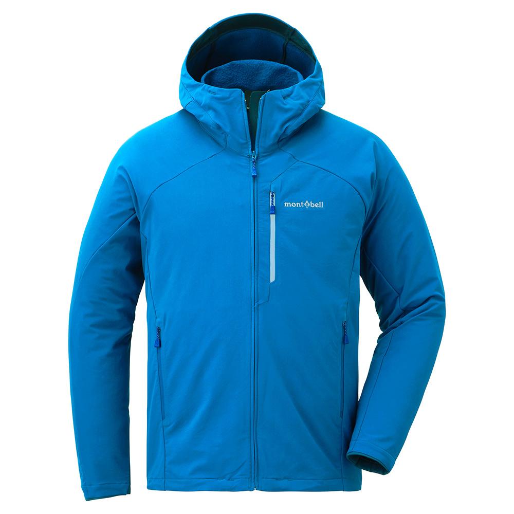 MONTBELL Hiking Windproof and Warm Hooded Mountaineering Jackets & Coats Men's