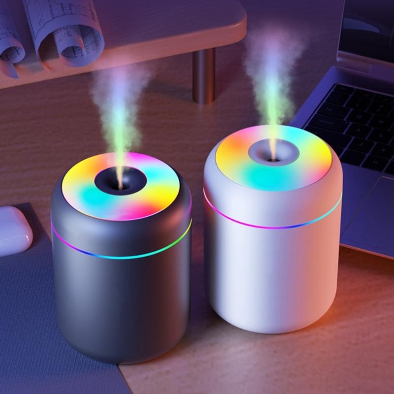 Rechargeable Miniature Portable Humidifier Suitable For Car Home Office Desk Compact USB Powered Quiet Misting Operation