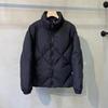 Winter 2023 Solid Color Stand Collar Down Jacket – Unisex 3D Cut, Thickened Coat