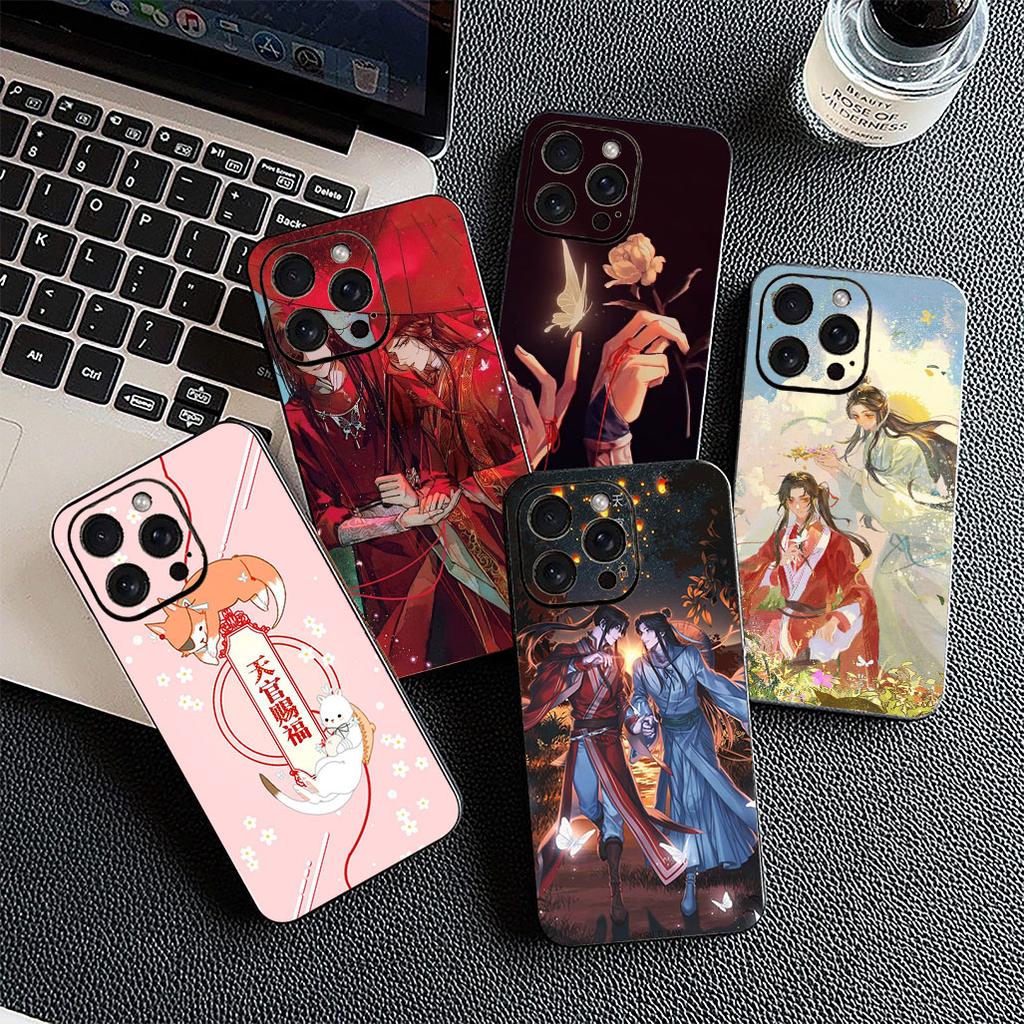 for Xiaomi Redmi 15 15C A3 A4 A5 9A 9C NFC Note 9 8 Pro Phone Cover Soft Case Heaven official's Blessing TGCF Tian Guan Ci Fu