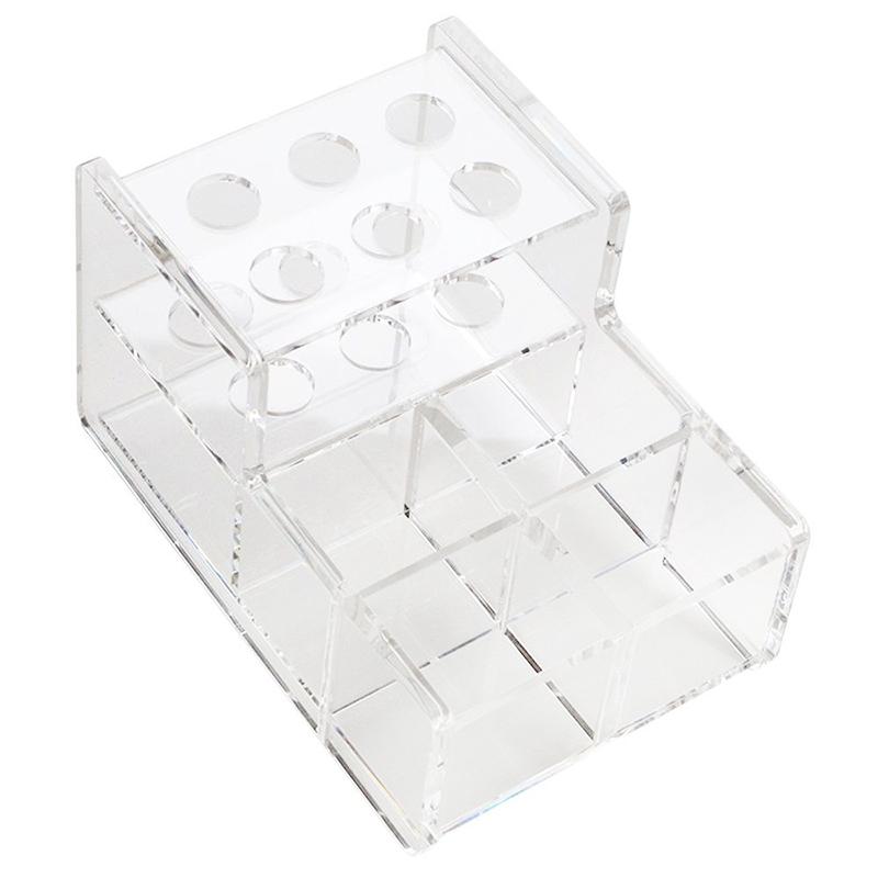 Dental Tools Dental Acrylic Organizer for Syringe Adhesive Applicator Placement Tool Transparent