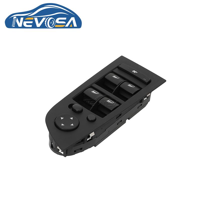 NEVOSA 61319217332 For BMW E90 318i 320i 325i 335i Window Mirror Switch Driver Control Unit Button Car Styling Replacement Parts