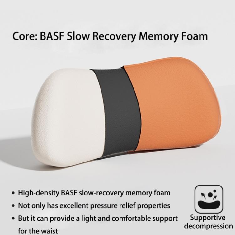 Back Support Seat Cushion Breathable Back Lumbar Support Memory Foam Back Pillow Lumbar Support for Car Driving