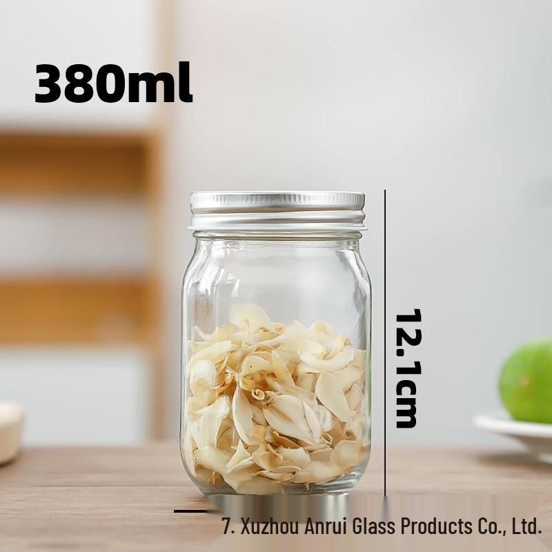 Versatile Sealed Glass Storage Jar