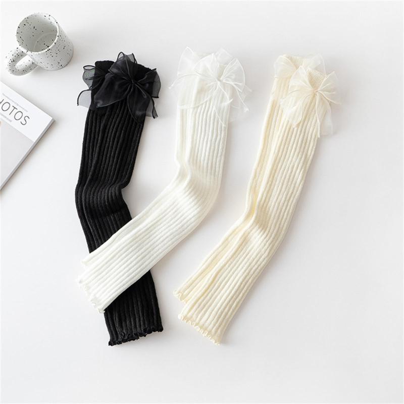 Womens Knee High Leg Warmer Socks Knitting Ankle High Bandage Leg Sleeve Boot Long Tube Knitted Leg Sleeve Calf Covers