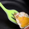 Yapışmaz Tencere İçin Ergonomik Saplı Isıya Dayanıklı Spatula, Çevirici, Delikli Kaşıklar İçeren 5 Parça Silikon Mutfak Gereçleri Seti