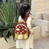 Schoolbag1011 Trend Cartoon Alphabet Children's Backpack School Season Kindergarten School Bag Cute Going Out Small Backpack
