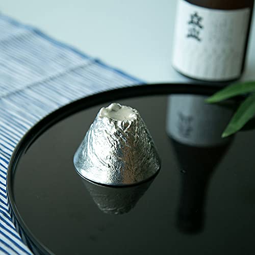NOUSAKU Tateyama Sake Cup - Small, Approx. 50cc (100% Tin) 501284