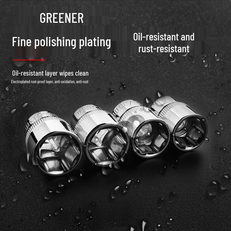 Greener Car Repair Socket Wrench Tool Set