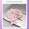 3D Printed Cherry Blossom Dragon Movable Joint Dragon Model Gifts Home Office Desktop Ornament Landscape Craft