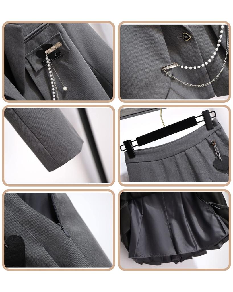 Uniform Lolita 4 Piece Set Gothic Lolita Costume Military Uniform Halloween Cosplay Anime Cosplay Lolita Mori Girl Lolita Pleated Skirt Blouse
