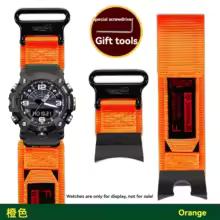 Per Casio G-SHOCK mudmaster GWG-1000/GB serie cinturino per orologio in tela di nylon sportivo da alpinismo per uomo accessorio braccialetto