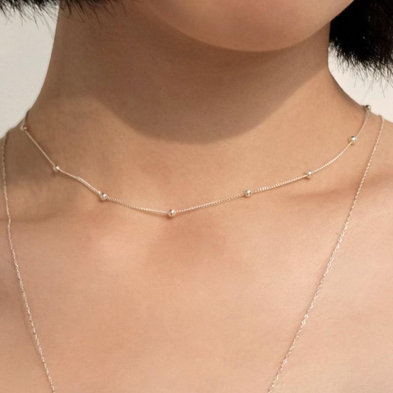 

LNMD Ball chain necklace Free (40cm + 3cm extension chain)