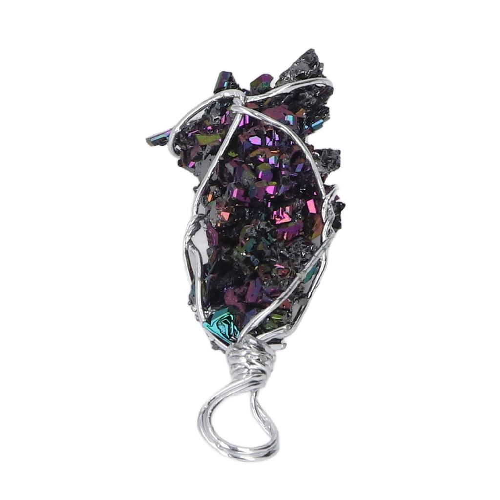 Crystal Pendant Shiny Appearance Versatile Crystal Jewelry Decor Birthday Anniversary Gift