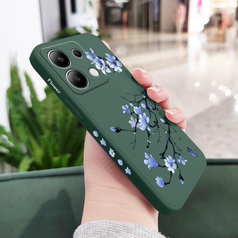 Blooming Orchid Phone Case For Xiaomi Redmi Note 15 Pro Plus 4G 5G Silicone Cover