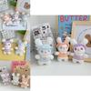 Adorable Mini Bunny Keychain Soft Plush Toy Bag Accessory 2023 New Design