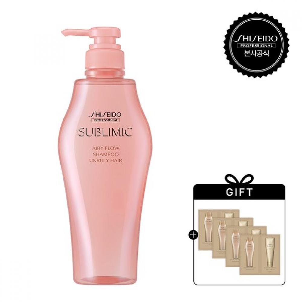 Shiseido PrOfessional Airy Flow Shampoo 500ml [frizzy Hair] [gift Set Of 4] Single option