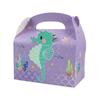 3pcs Holiday Gift Box Mermaid And Seashell Underwater World Party Gift Box Candy Box Summer Handheld Gift Box