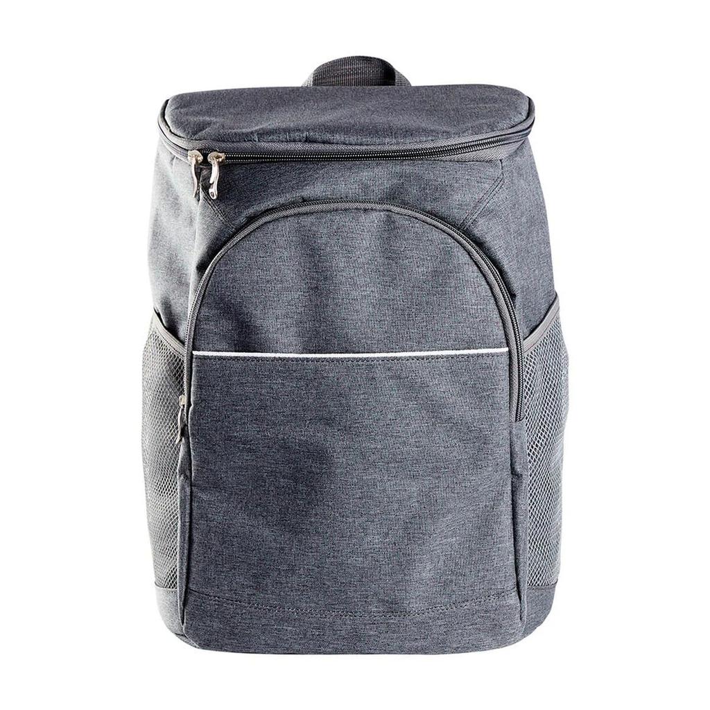 nevera tipo mochila isotermica 5kg 26x19,5x37cm color gris. cool