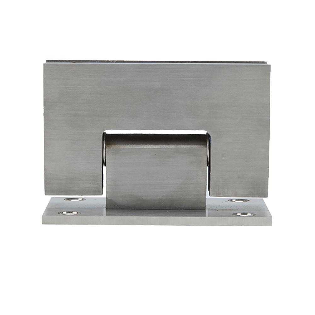 90 Degrees  Stainless Steel Hinge 8‑12mm Wall Bracket For Glass Door Shower Door Hinge