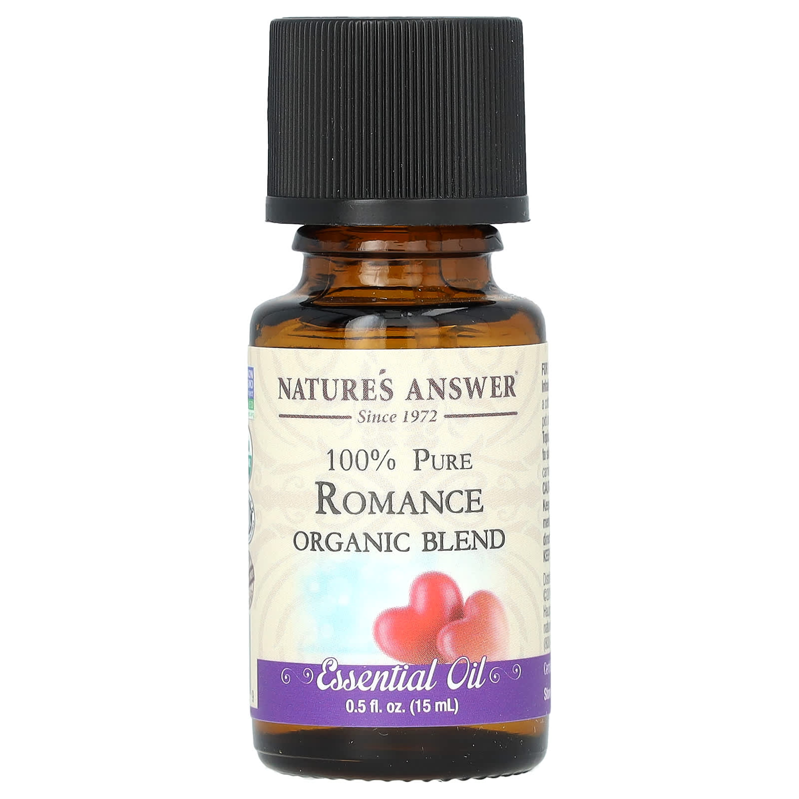 

Nature s Answer, Organic Essential Oil Blend, Romance, 0.5 fl oz (15 ml)