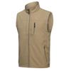 Men's Sleeveless Outdoor Vest - Custom Logo Print Available