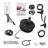 Electric Bicycle Conversion Kit 48V 500W Rear Wheel Hub Motor Set with KT‑900S Display Meter for 12G Wheel