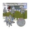 5 Pieces Reflective Bird Repeller, Pinwheel, Pinwheels Bird Repeller, Protect Garden Orchard Farm Yard