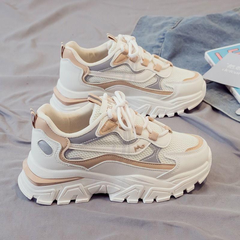 Dad Shoes Women's Feet Small Sports Shoes Student Versatile Shoes Hyunya Trendy Shoes Casual