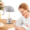 Modern Flowerpot Cordless Table Lamp USB Rechargeable 1800mAh LED Mushroom Light